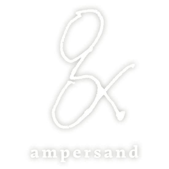 ampersand　カフェ アンパサンド　ロゴマーク
